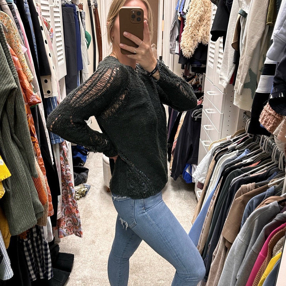 Super stylish sweater it’s cutouts
